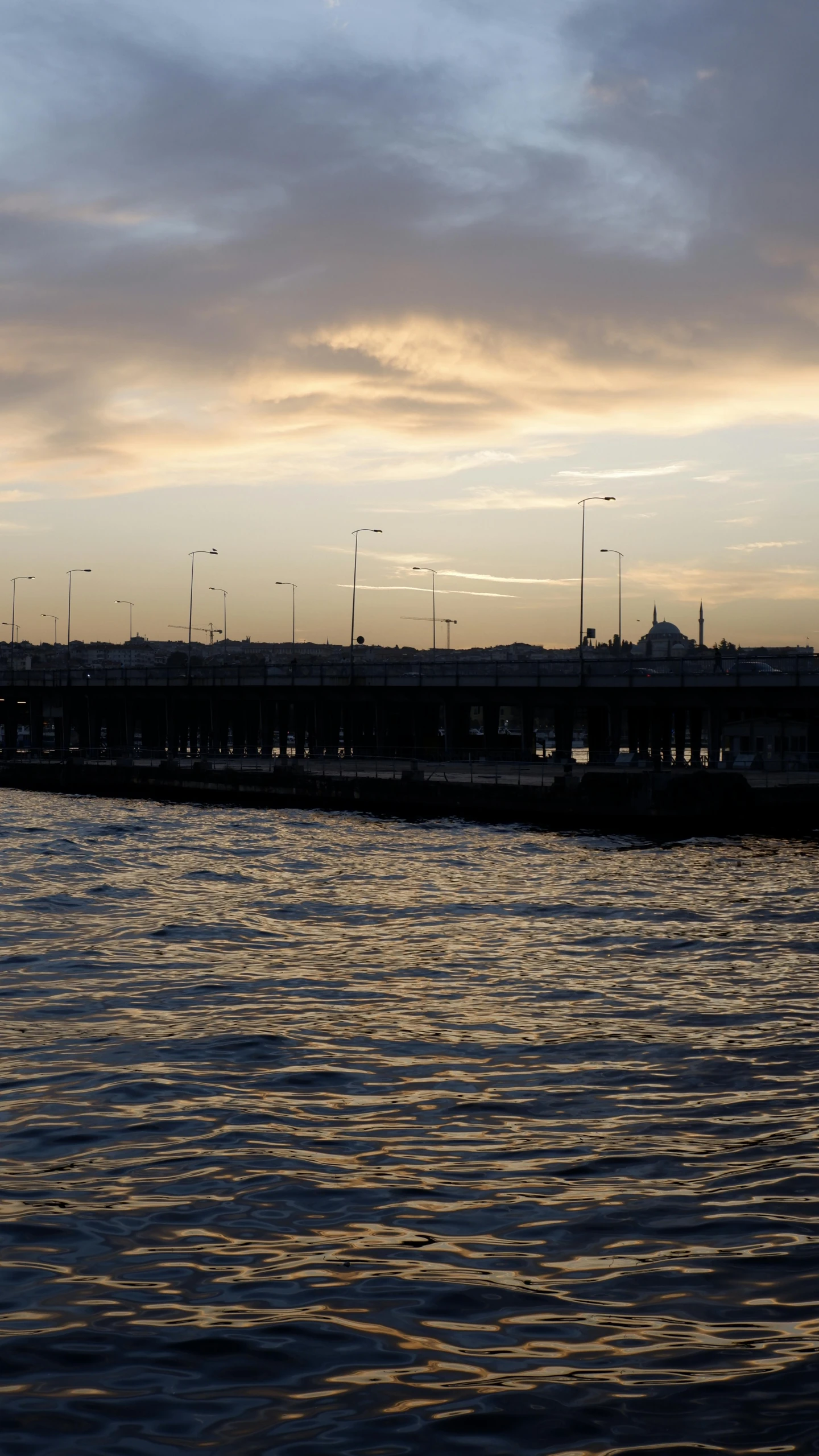 a bridge that is very tall by the water