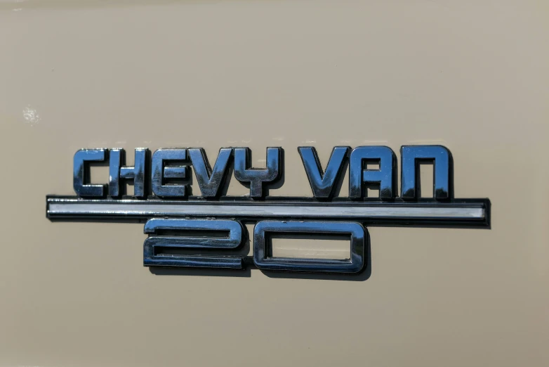 chevy logo and emblem on a silver car