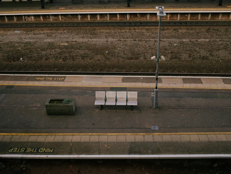 a lone box on the side of a road