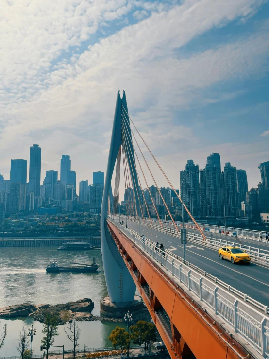 this bridge is named the first most suspension bridge in europe