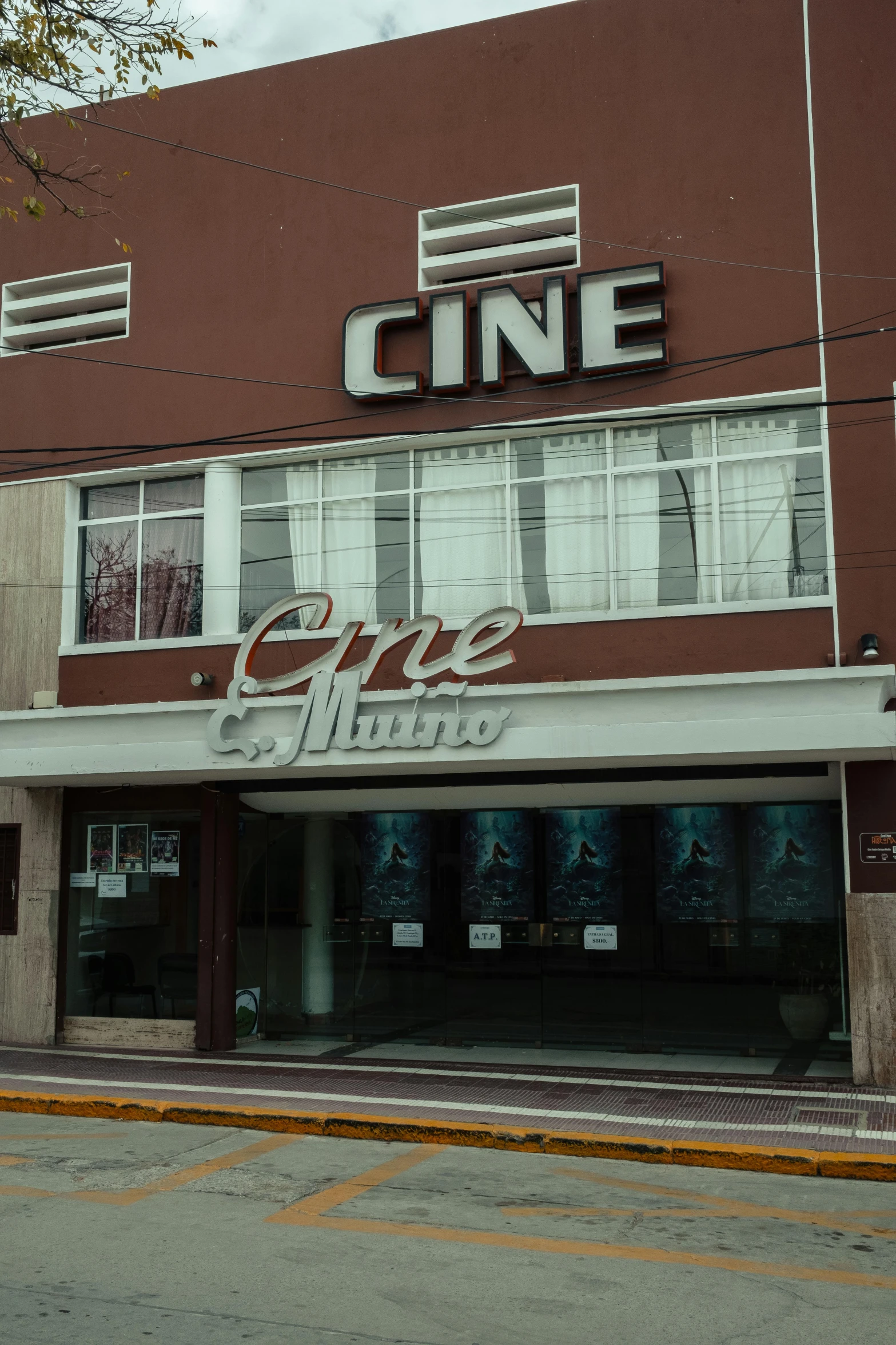 a theater building that reads cinema club