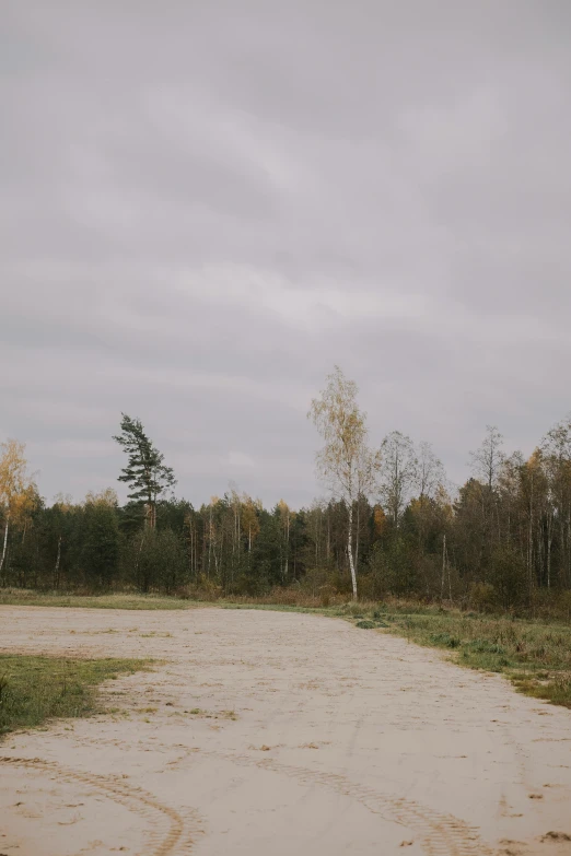 a empty, dry lot in the middle of nowhere