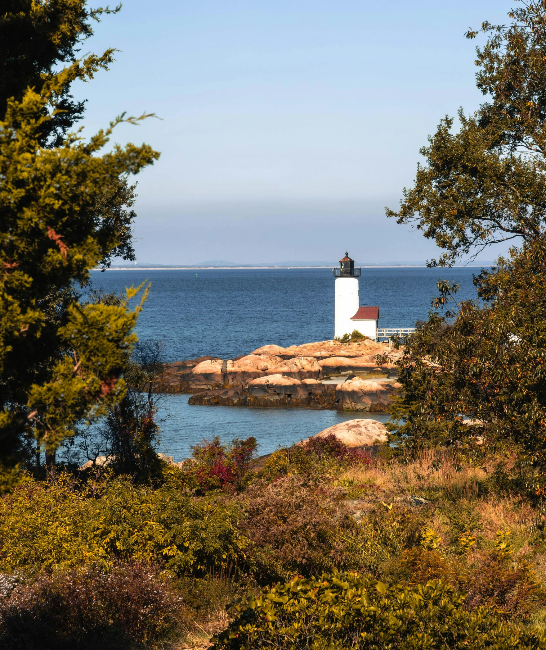 the lighthouse has a light house on top of it