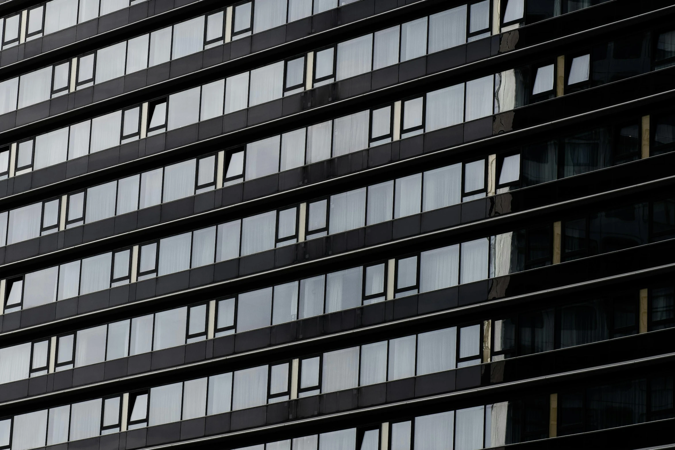 large building with lots of windows on top