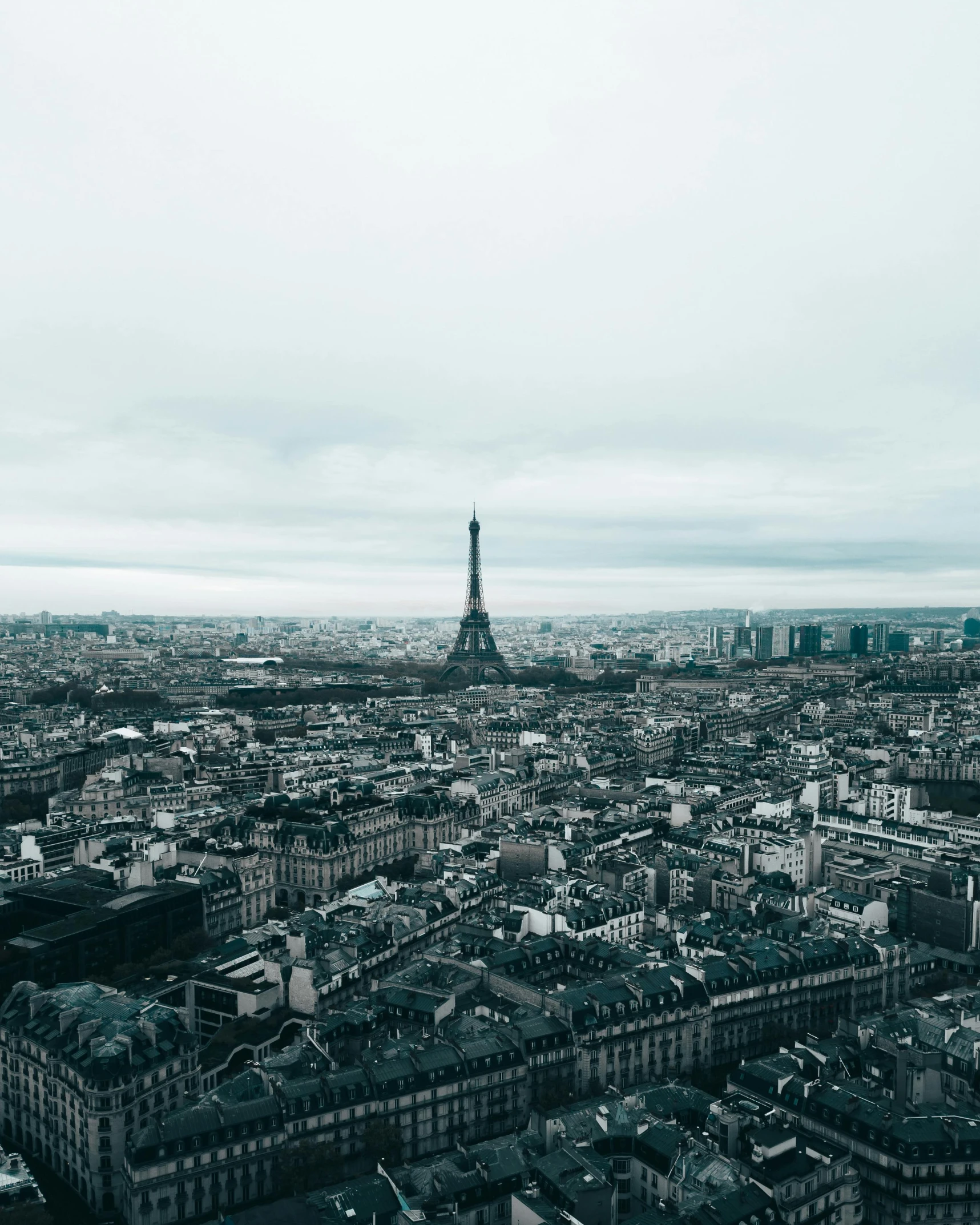 view from the top of the eiffel tower in paris