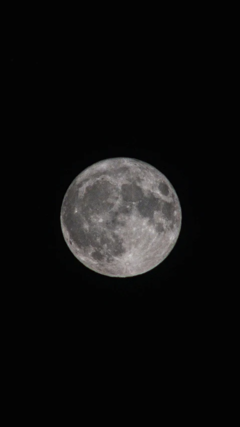 the moon is seen against a black sky