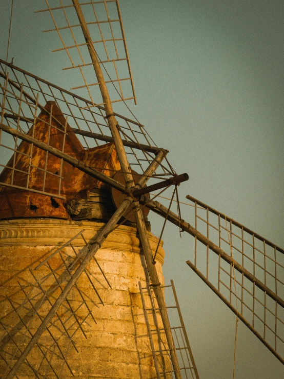 the roof of the old mill has been broken