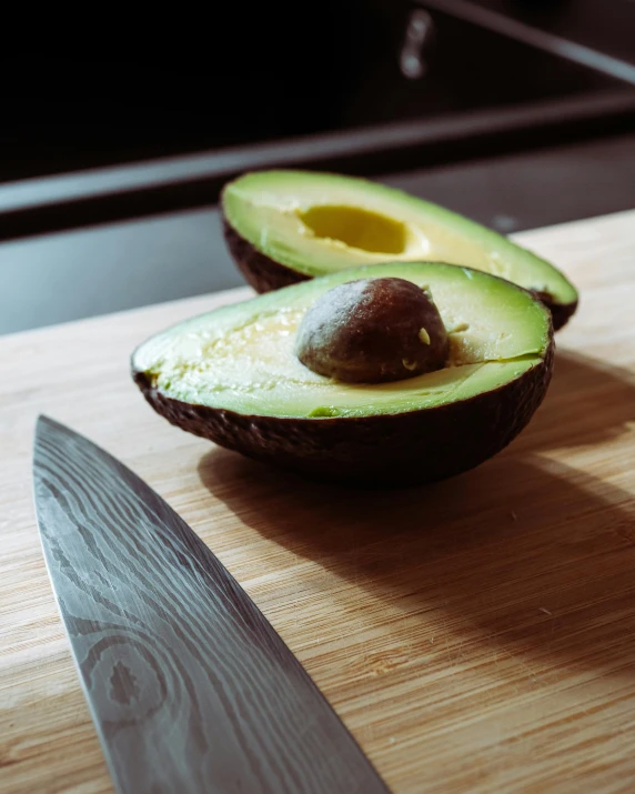 a knife that is sitting on a table