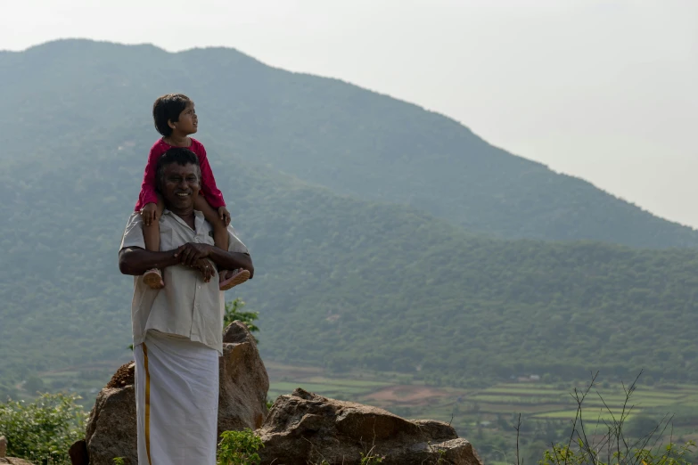 a man and a  standing next to each other