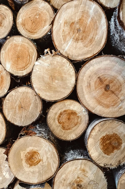 several wood pieces are stacked on top of each other