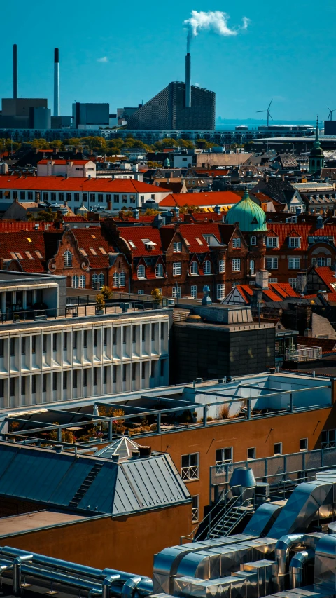 a city that is filled with different buildings