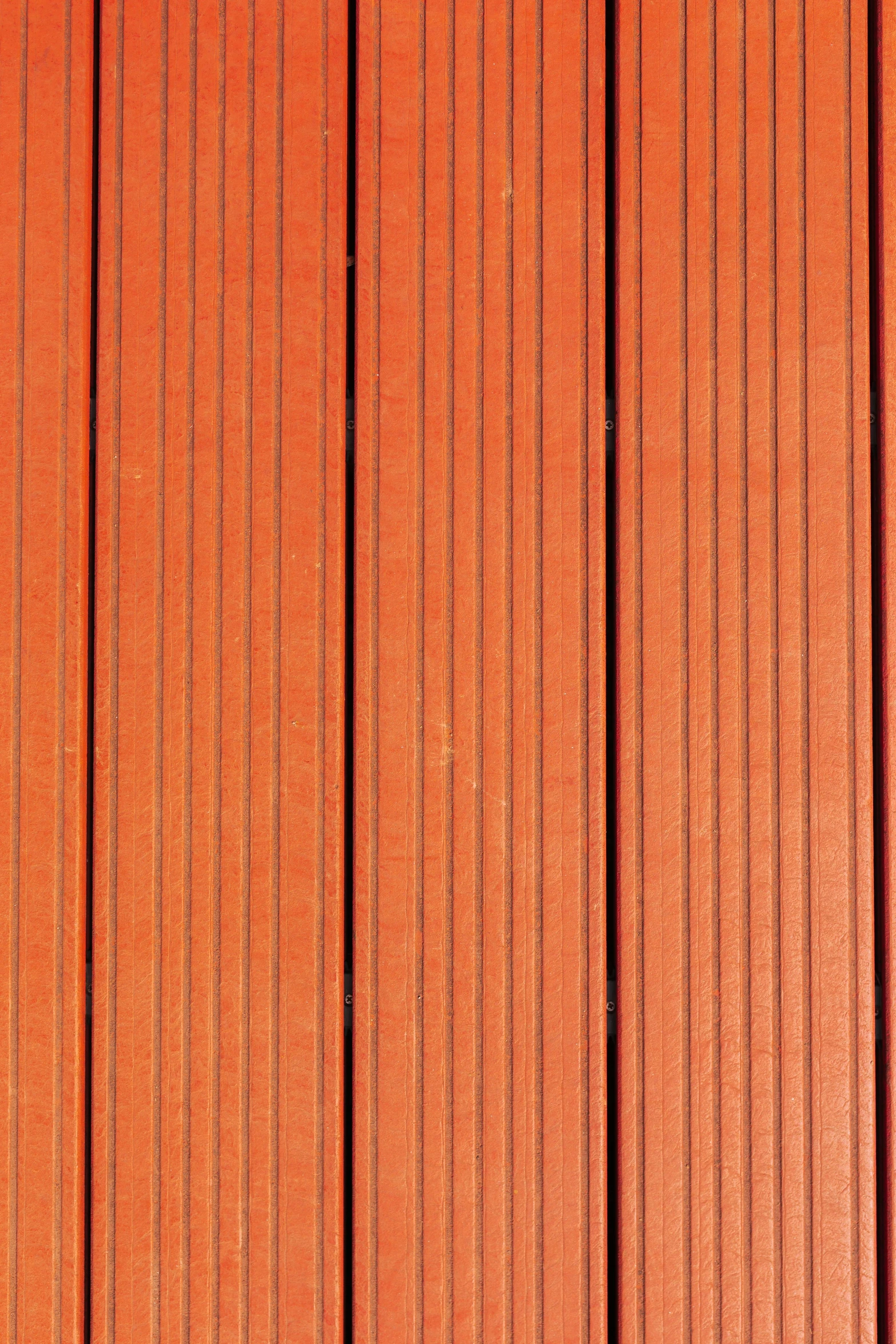 orange color wood planks textured for background