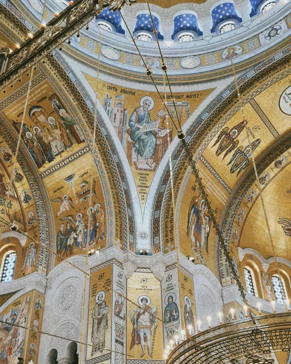 the interior of the cathedral of st clement