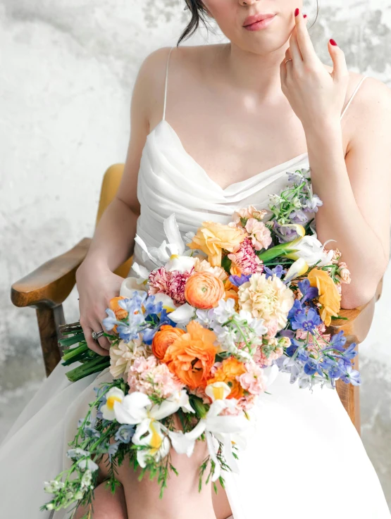 an image of a woman that is sitting down