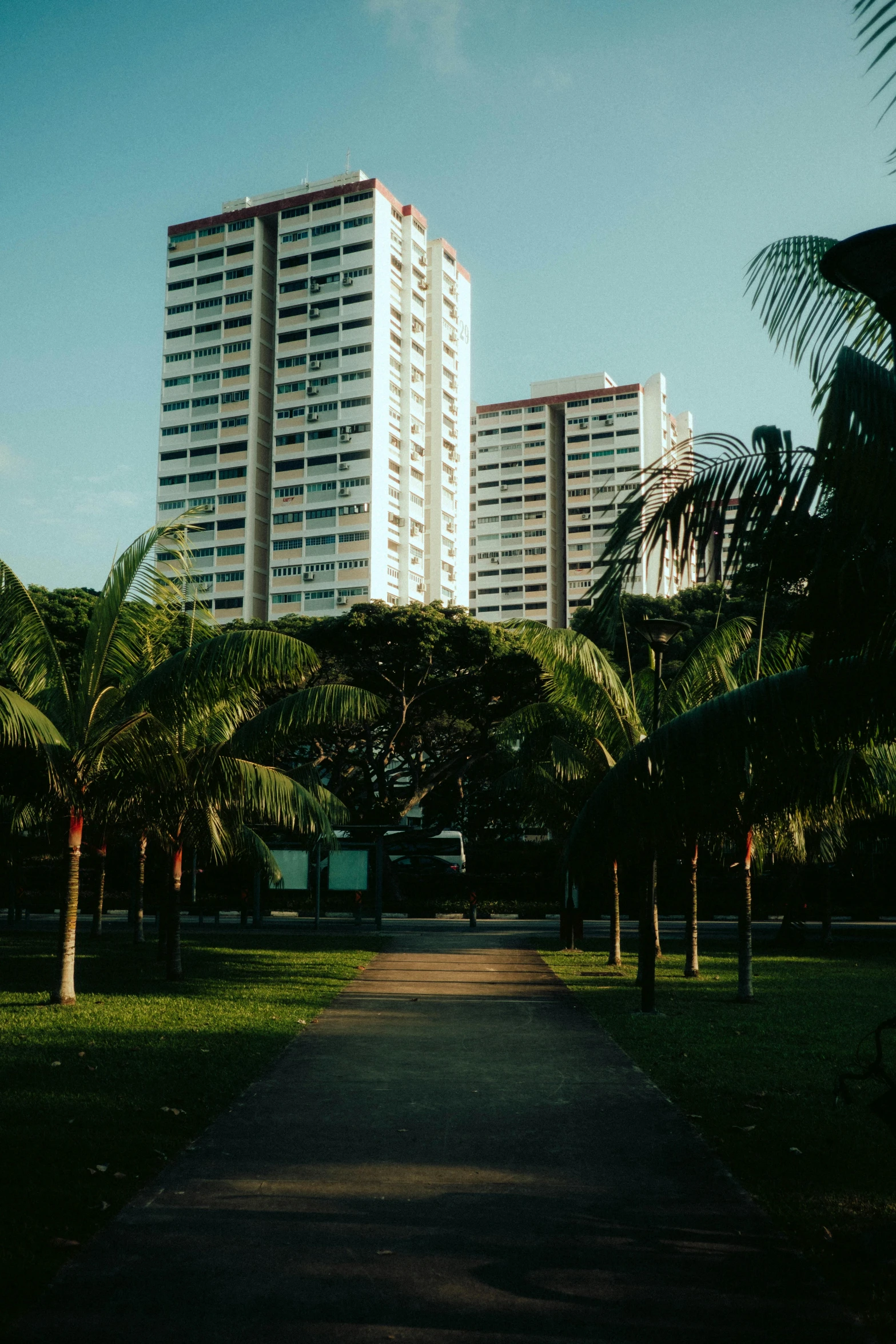 tall building on the side of the road