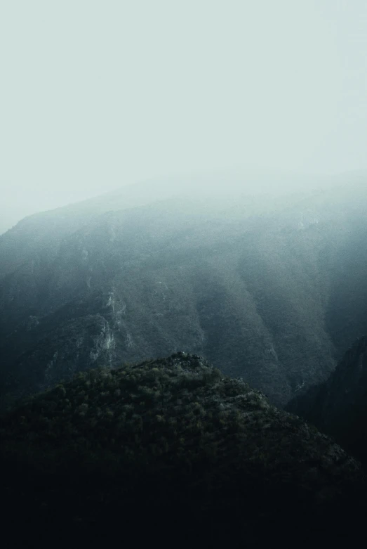 a blurry po shows the landscape on a hill