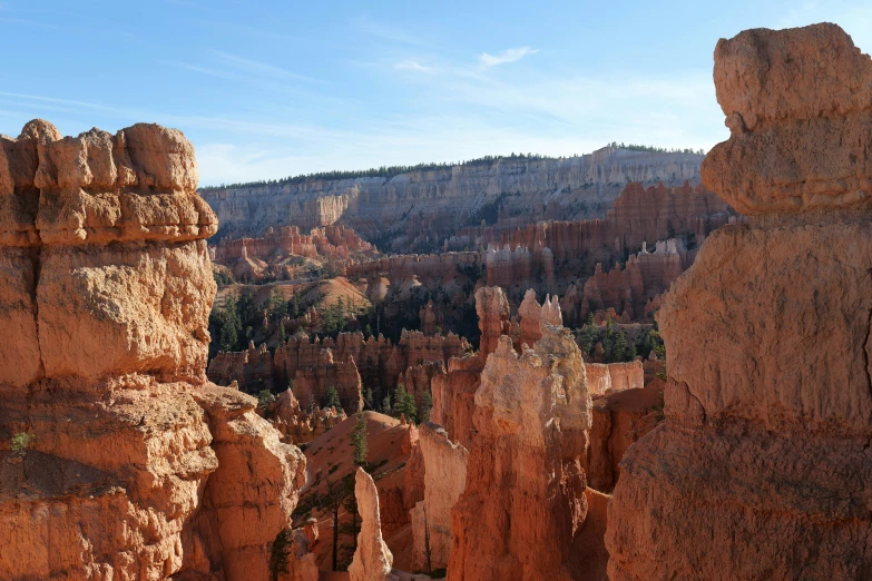 a view of a landscape with a lot of rocks