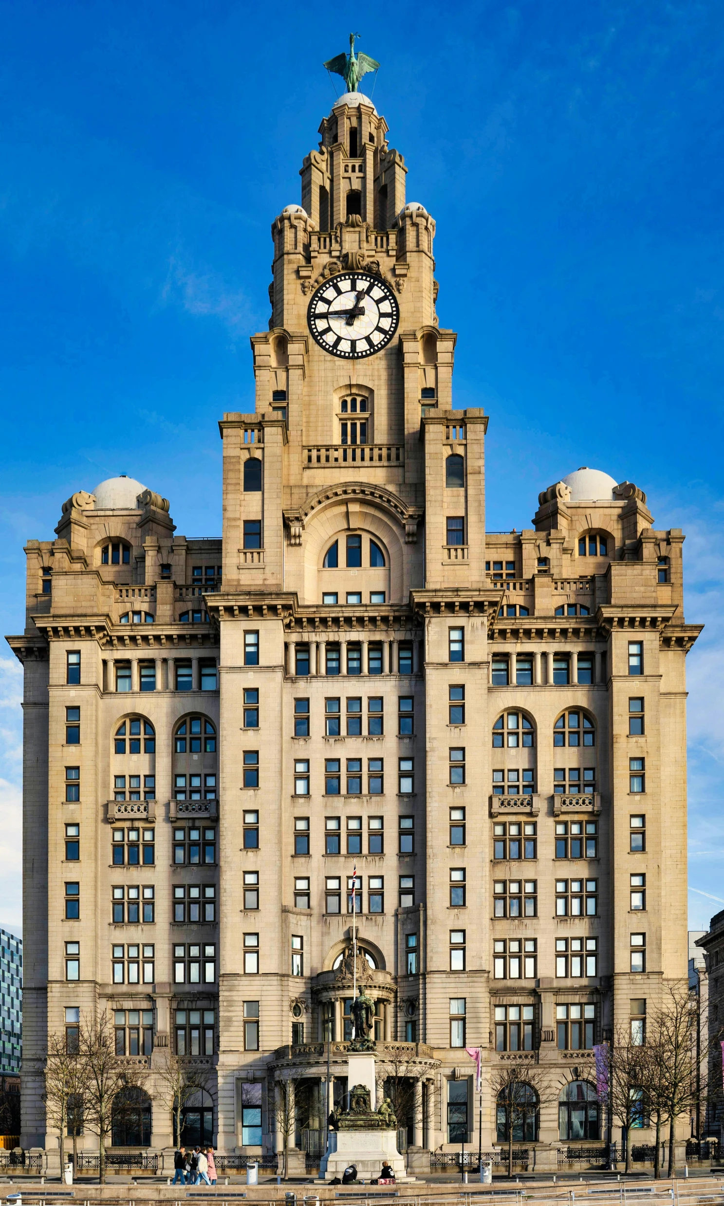 a large building that has a clock tower