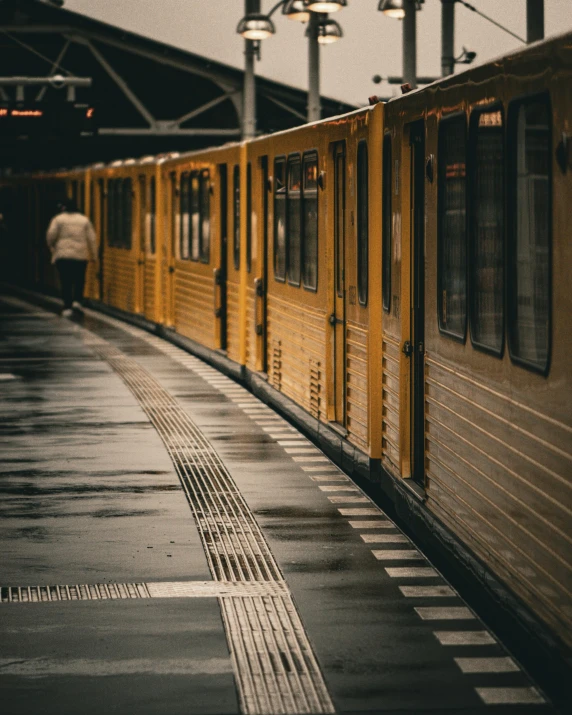 a train that is sitting on some tracks