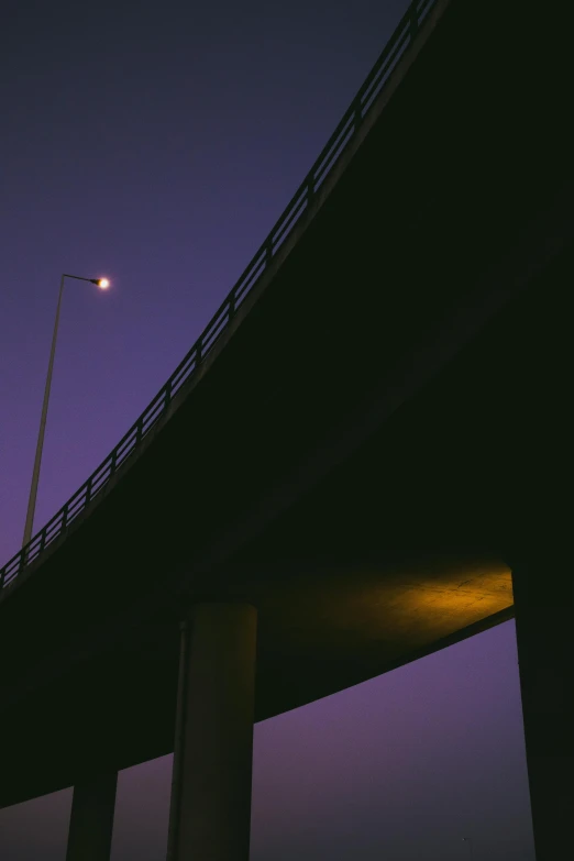 a view of a road bridge over looking the water