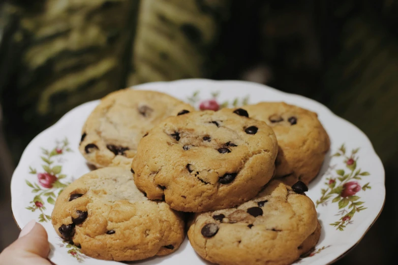 the cookies are cooked and ready to be eaten