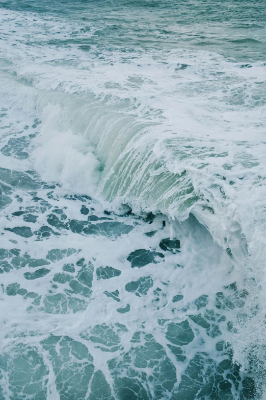 a view of an ocean and water is shown