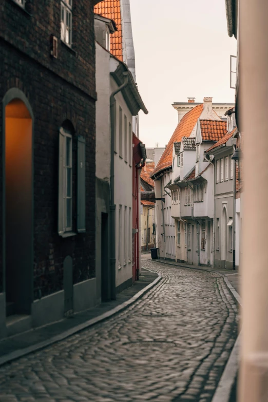 there are lots of buildings lining this street