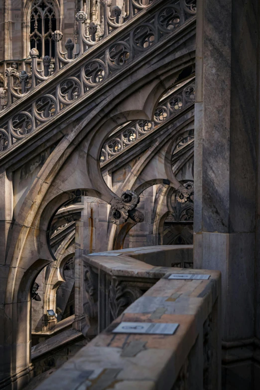 a very ornate building has several arches and arches in it