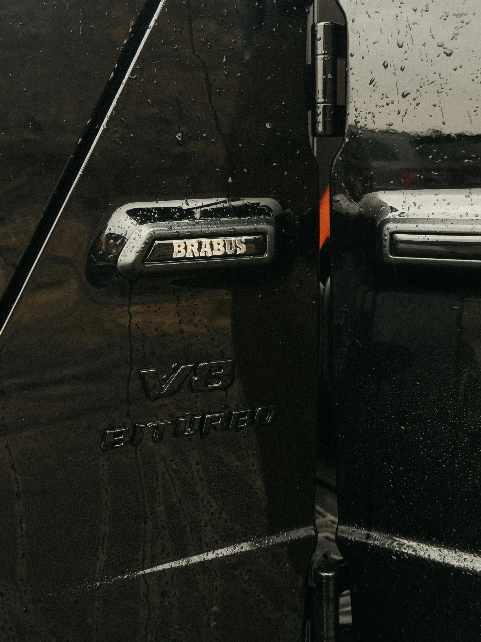 an image of a close up of a truck door handle