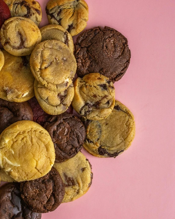 a group of different desserts sitting on top of a table