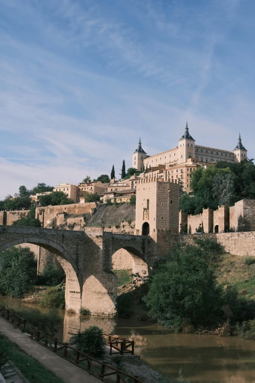 a po of an old castle on top of a hill