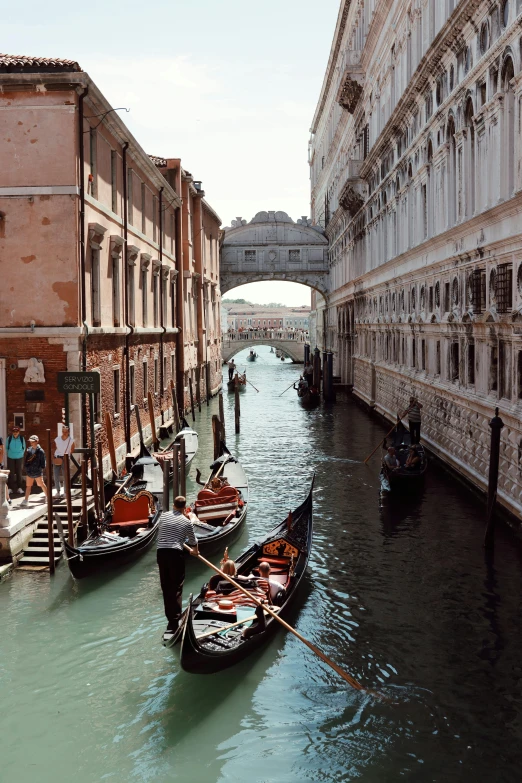 a couple of boats that are floating in the water