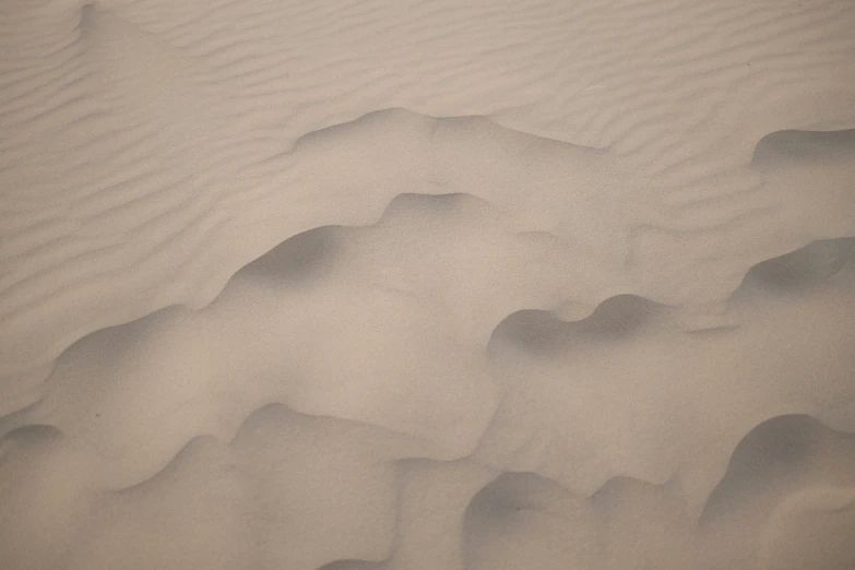 a picture of sand and gravel with tiny dots