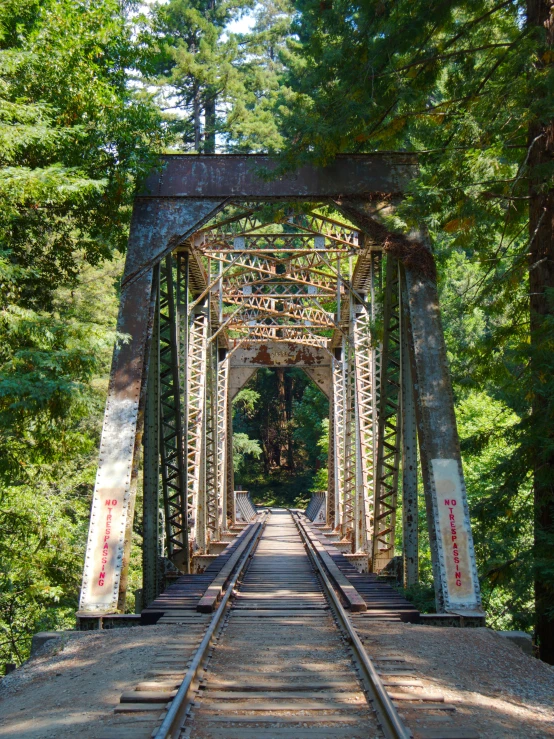 an old bridge is visible from the distance