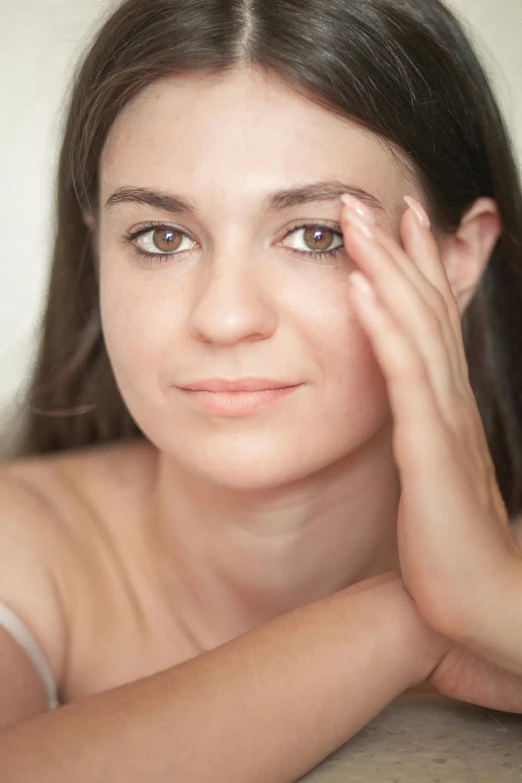 a young woman posing for a picture