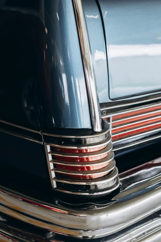 this is a closeup view of the emblem on a classic car