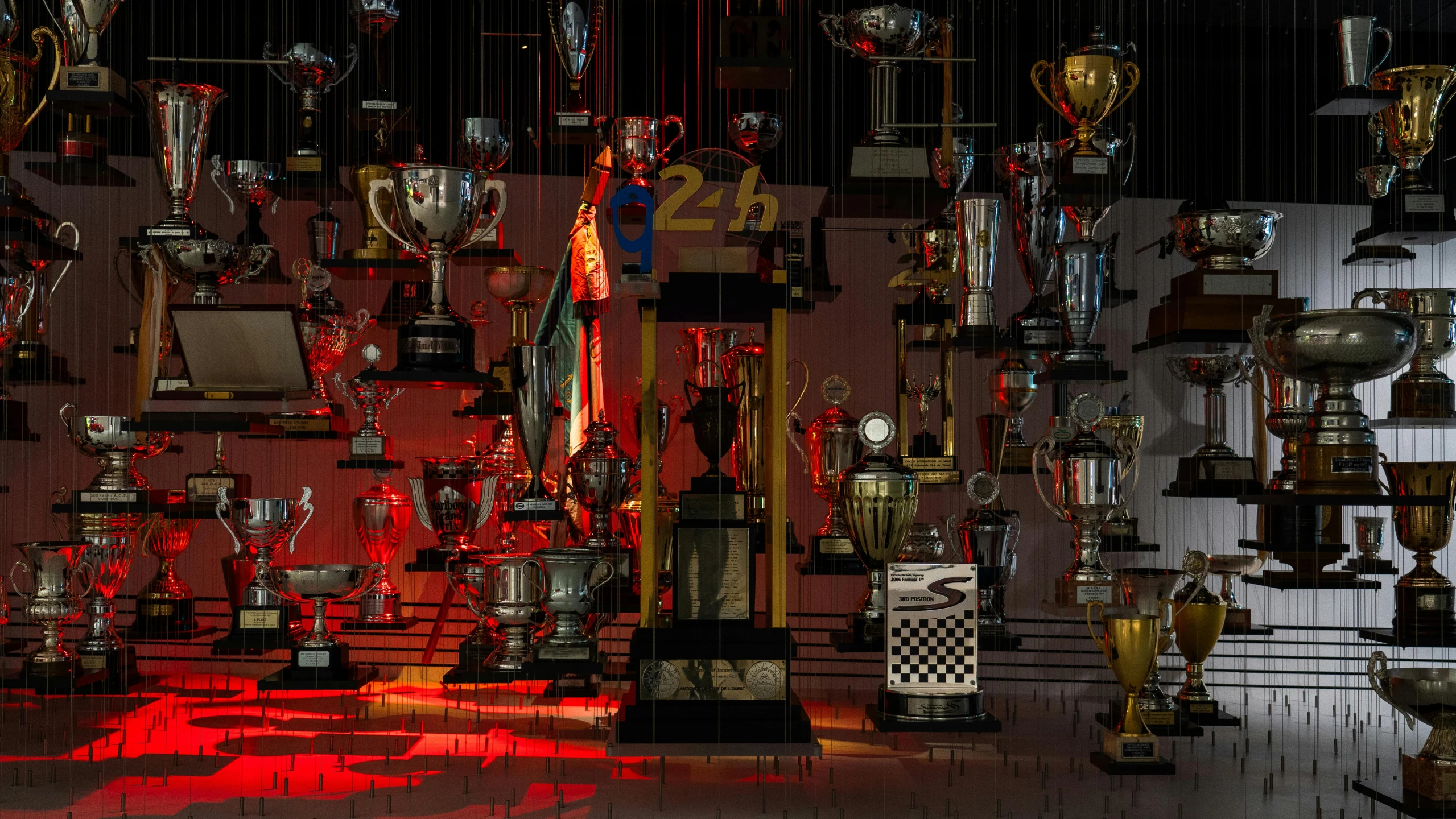 a room filled with lots of trophy trophies and trophies