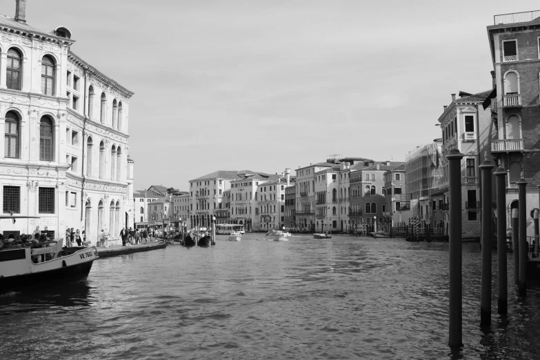 a river running through a city surrounded by tall buildings