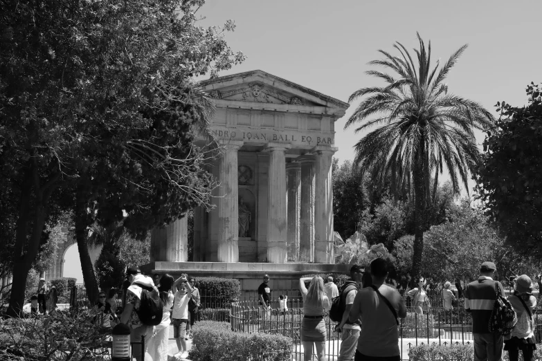 people in a park by the lincoln memorial