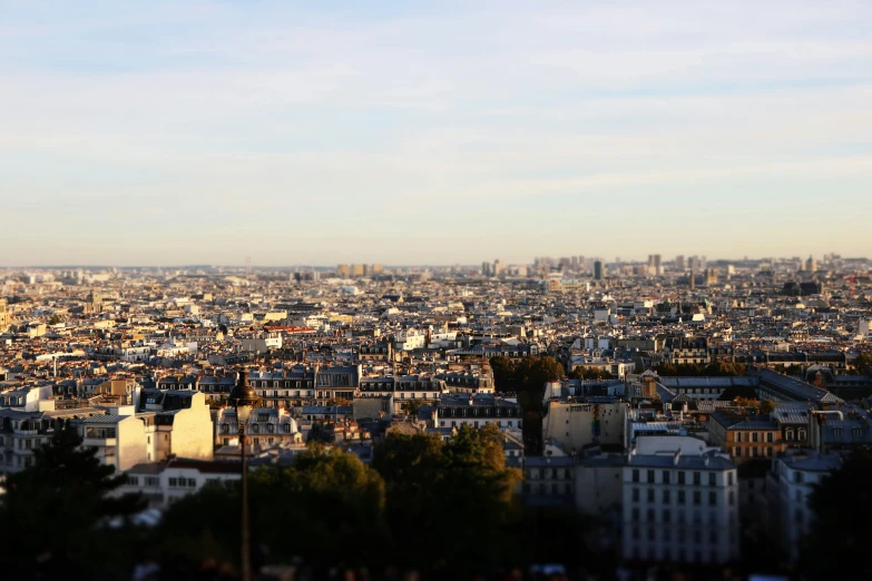 a view of a city with many tall buildings