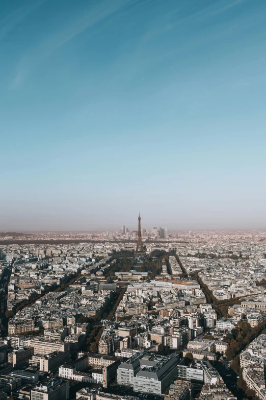 view from the eiffel tower of paris during day