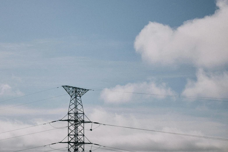 view from an electric tower overlooking the landscape