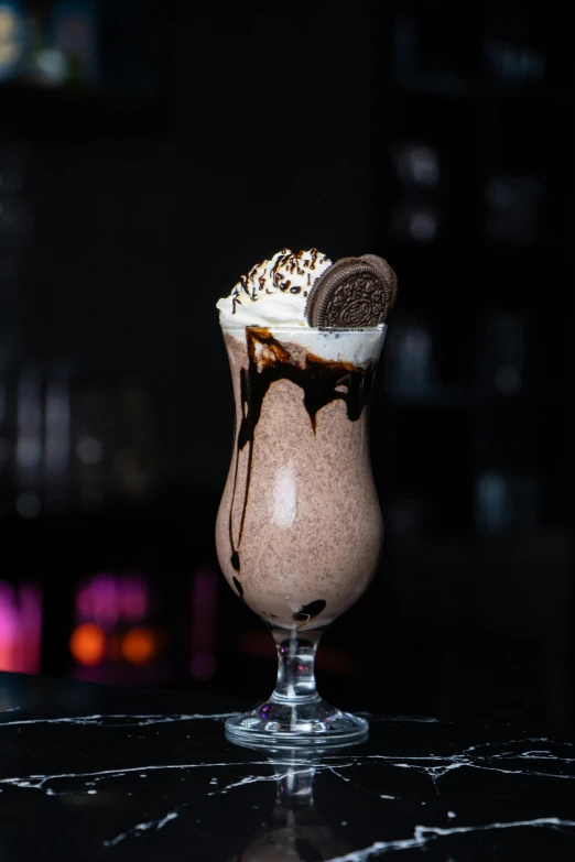 an image of a chocolate and milk shake