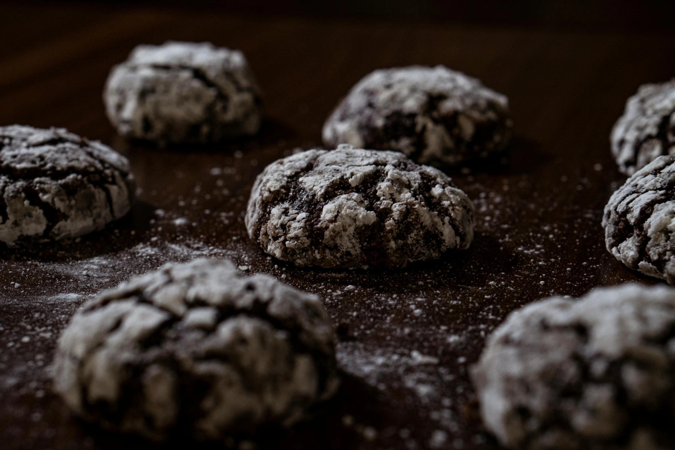 a pile of cookies that are sitting on top of a table