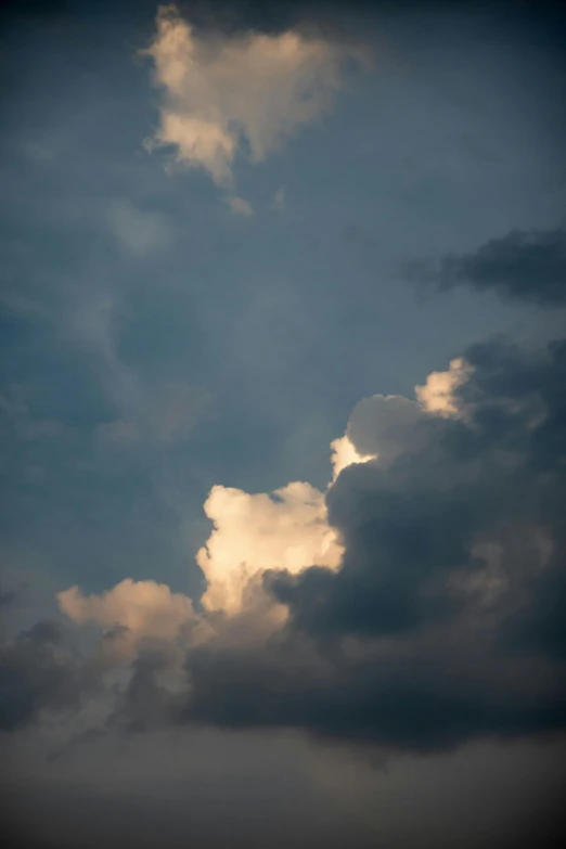 a very large plane is flying in the sky