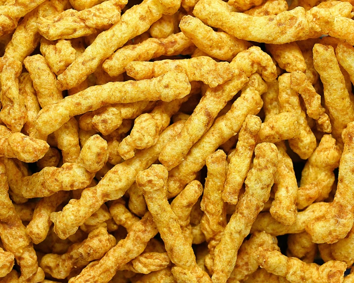 a pile of fried food is shown with the word'p'on it