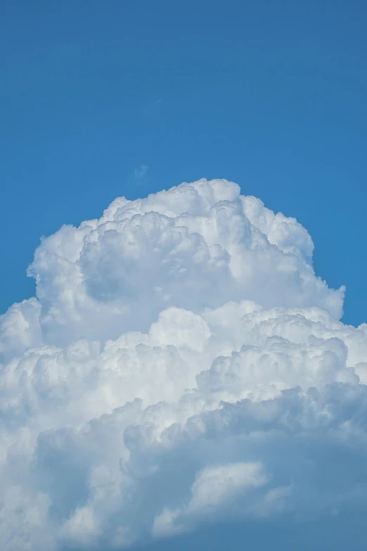 a view of the clouds, taken from the ground