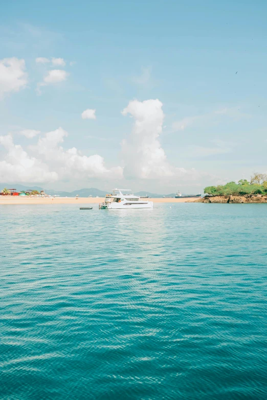 a boat that is floating in the water