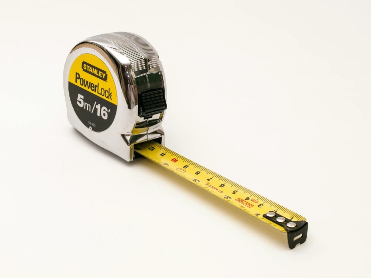 tape measure on white background with text reading finders tape