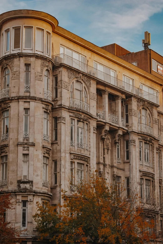 an old, very ornate apartment building in paris